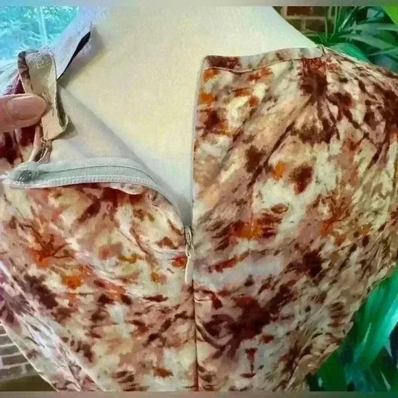 Forever 21 Multicolor-Pleaded Dress-Size M-NWT - Picture 3 of 8